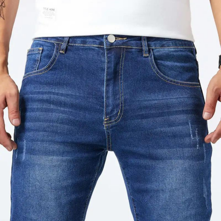 Schlank Fit Hoch Dehnen Jeans