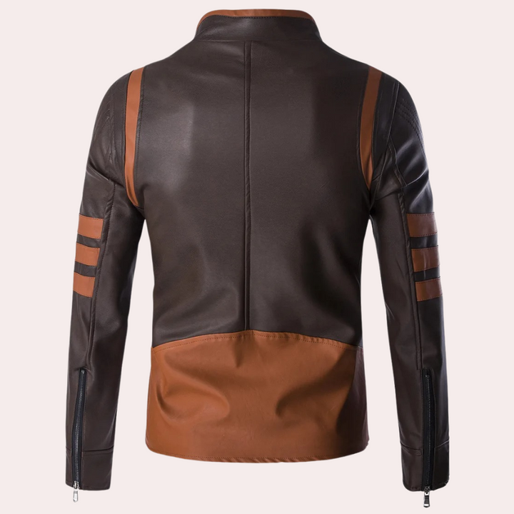 MARCUS - Klassische Motorradjacke für Herren