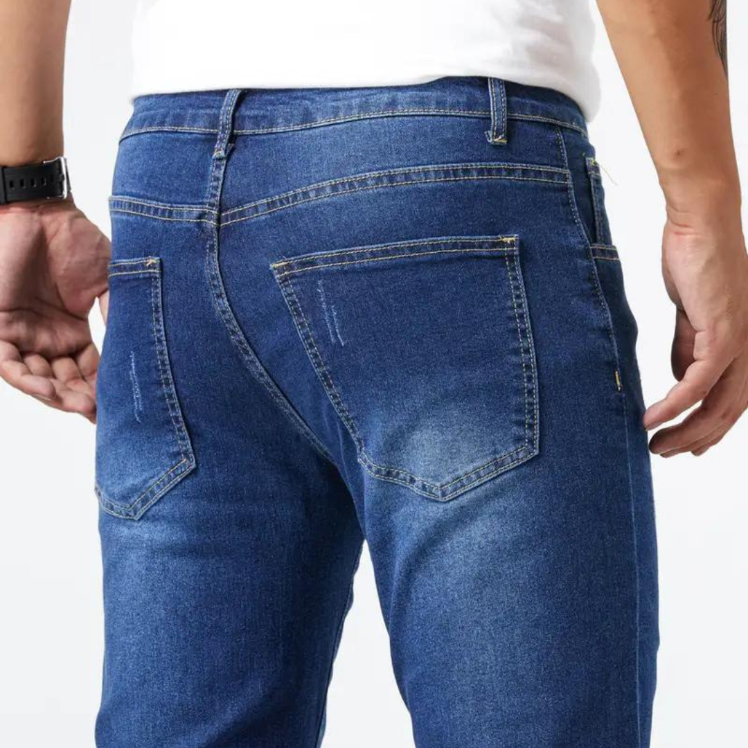 Schlank Fit Hoch Dehnen Jeans