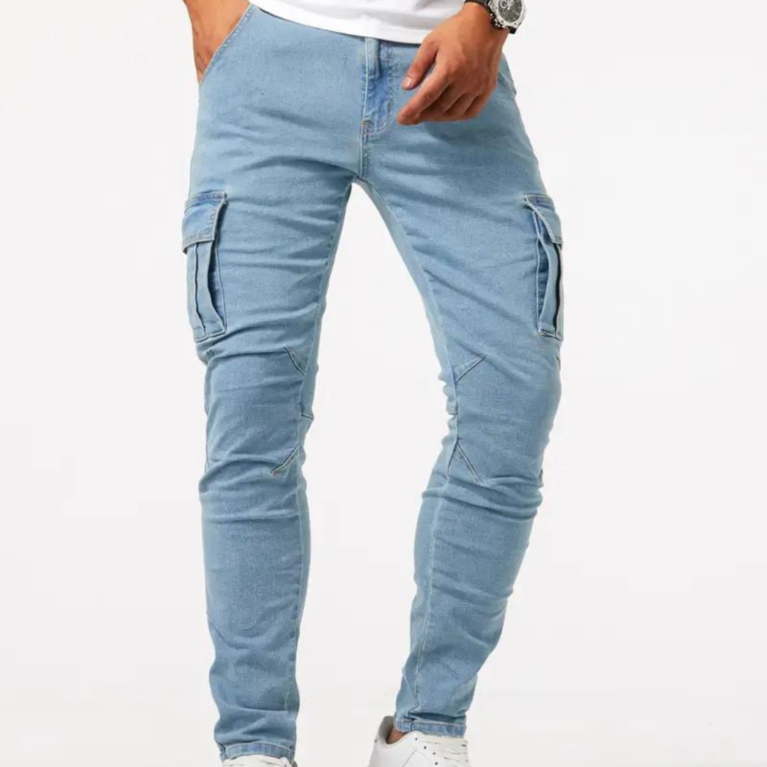 Schlank Fit Fracht Jeans