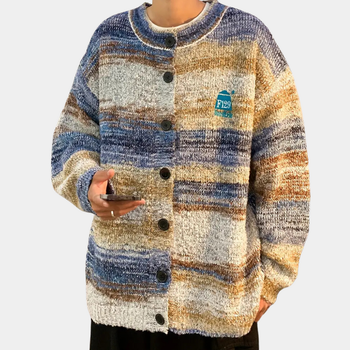 BIRTLE - Bequeme warme Strickjacke für Herren