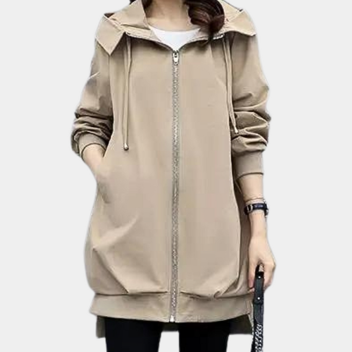 CLEMENTINE - Eleganter Lange Jacke für Damen