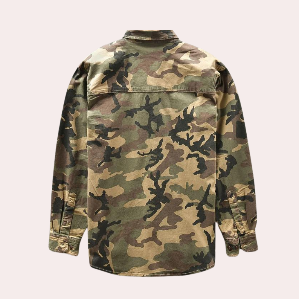 Jakub - Stylisches Camouflage-Hemd für Herren