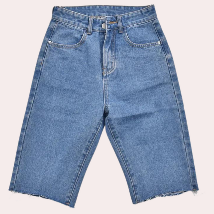 Dora - Lässige Damenshorts mit hoher Taille