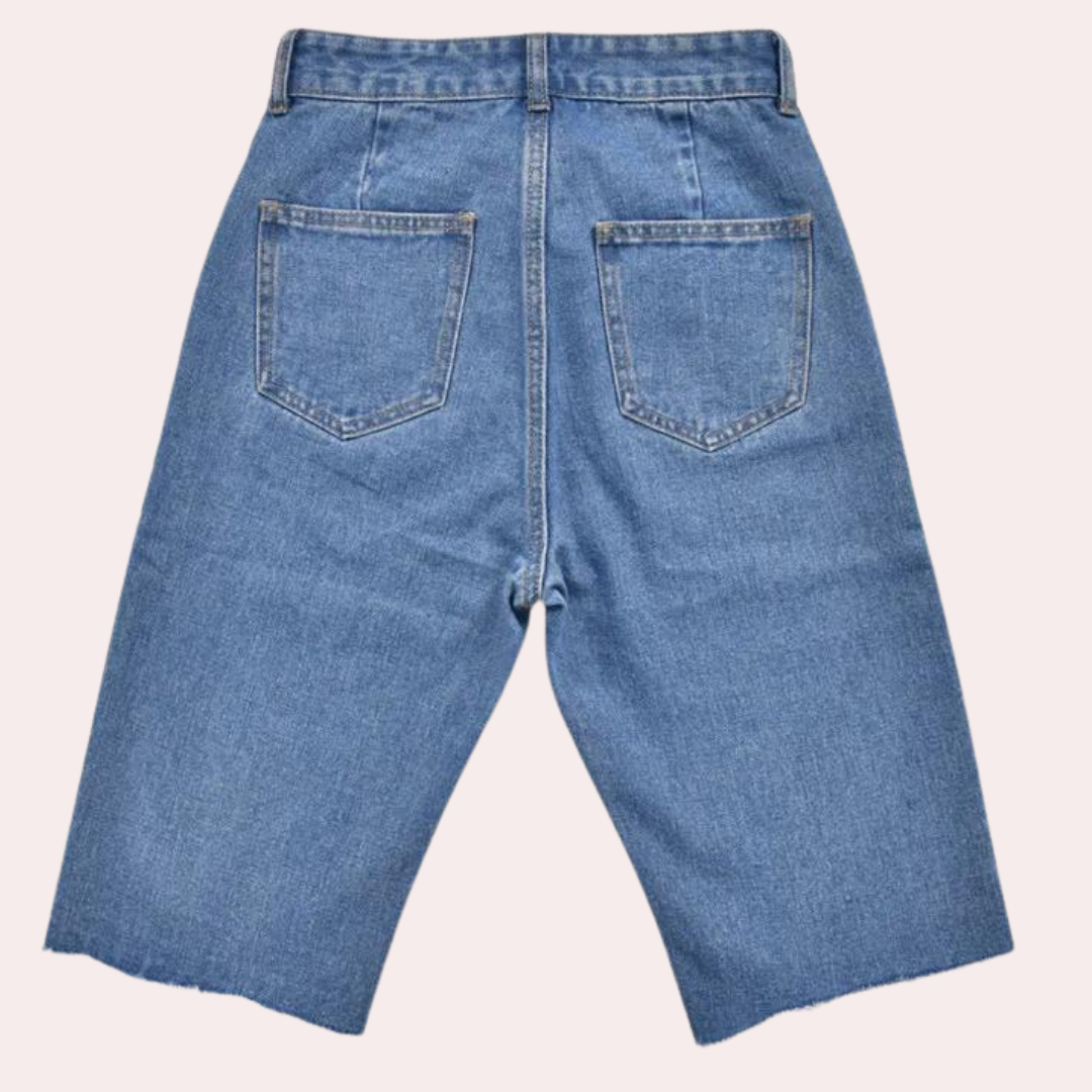 Dora - Lässige Damenshorts mit hoher Taille