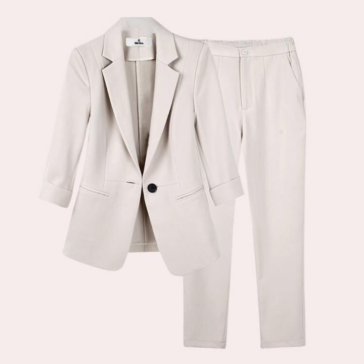 Teresa - Stilvolles Damen Blazer und Hosen Set