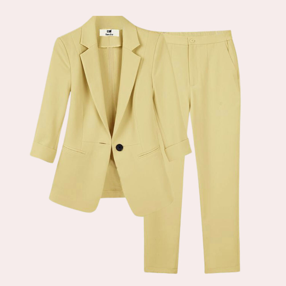 Teresa - Stilvolles Damen Blazer und Hosen Set