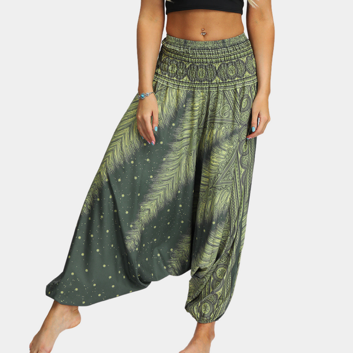 Eliska - Stilvolle Boho-inspirierte lockere Hose für Damen