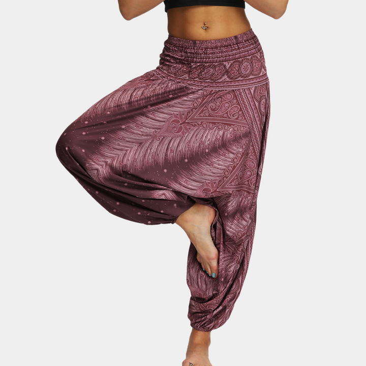 Eliska - Stilvolle Boho-inspirierte lockere Hose für Damen