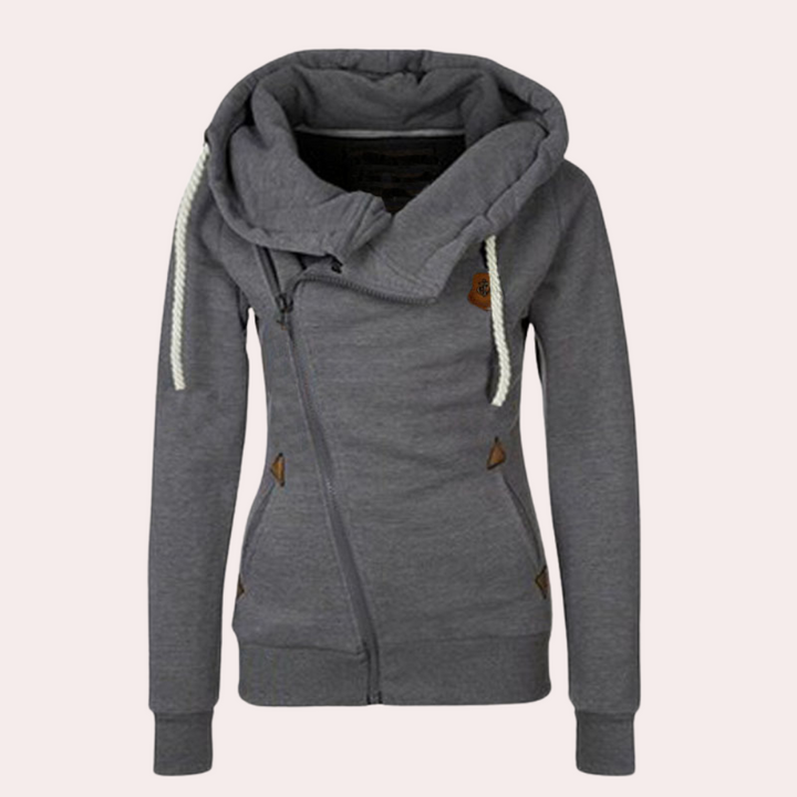 Kanny - Funktioneller Pullover mit Reißverschluss für Damen