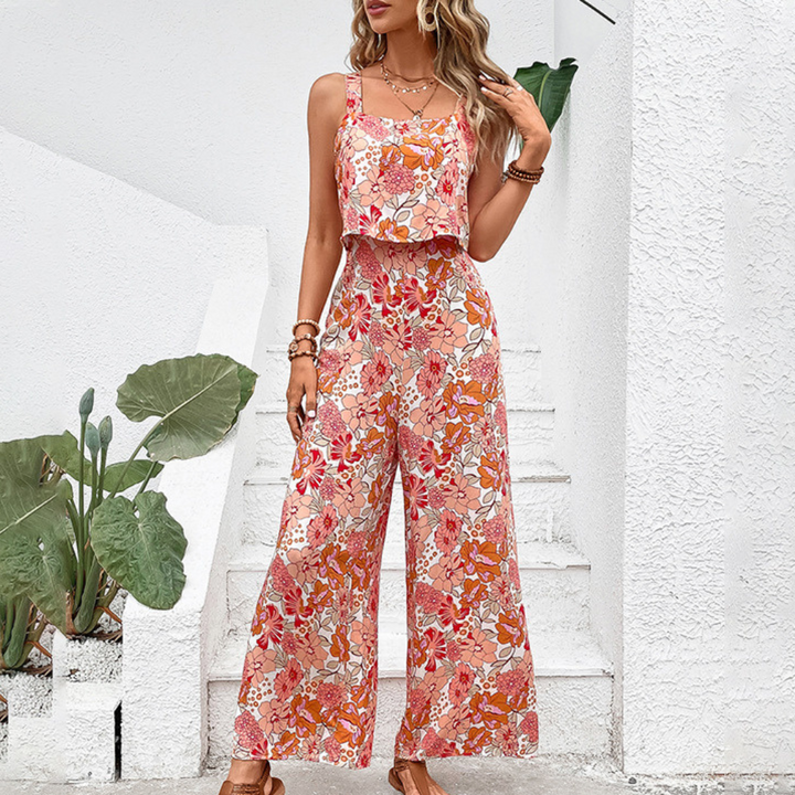 Desiree - Eleganter Blumen-Jumpsuit für Damen