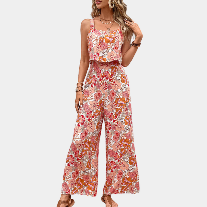 Desiree - Eleganter Blumen-Jumpsuit für Damen