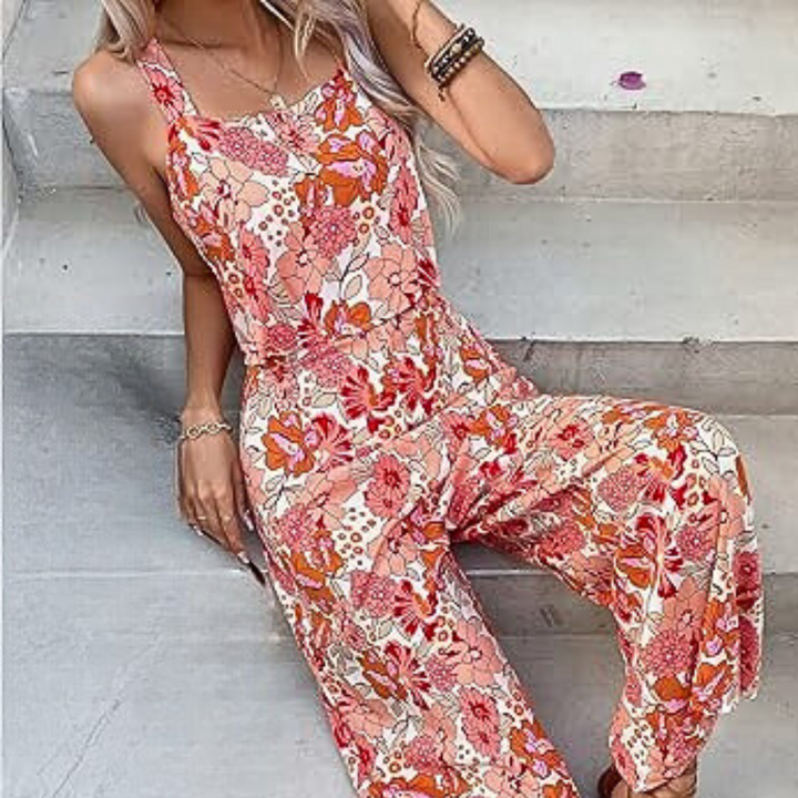 Desiree - Eleganter Blumen-Jumpsuit für Damen