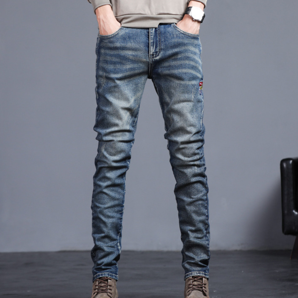 Ginez - Trendige Slim-Fit-Jeans für Herren