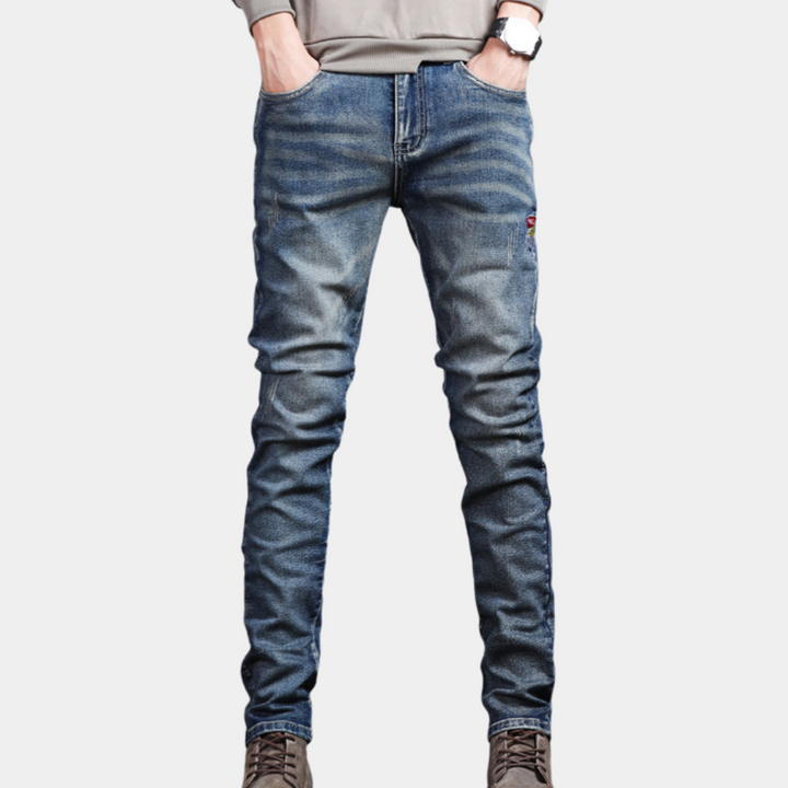 Ginez - Trendige Slim-Fit-Jeans für Herren