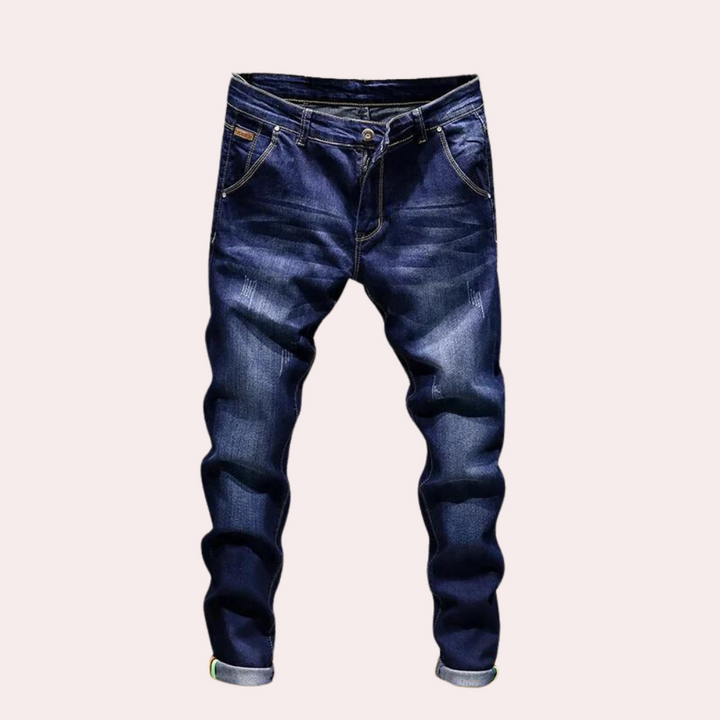 Vojin - Stilvolle Herrenjeans im Satin-Finish