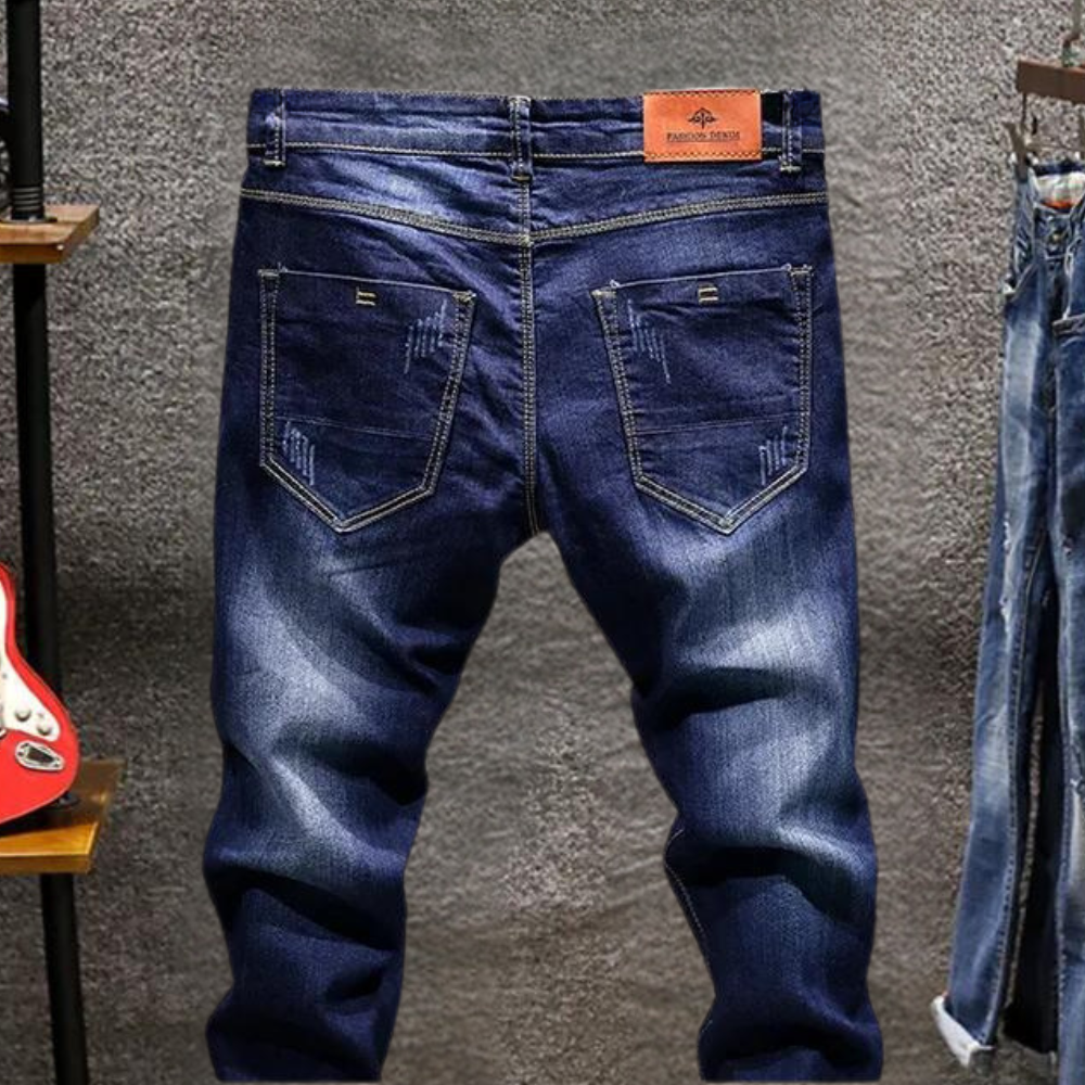 Vojin - Stilvolle Herrenjeans im Satin-Finish