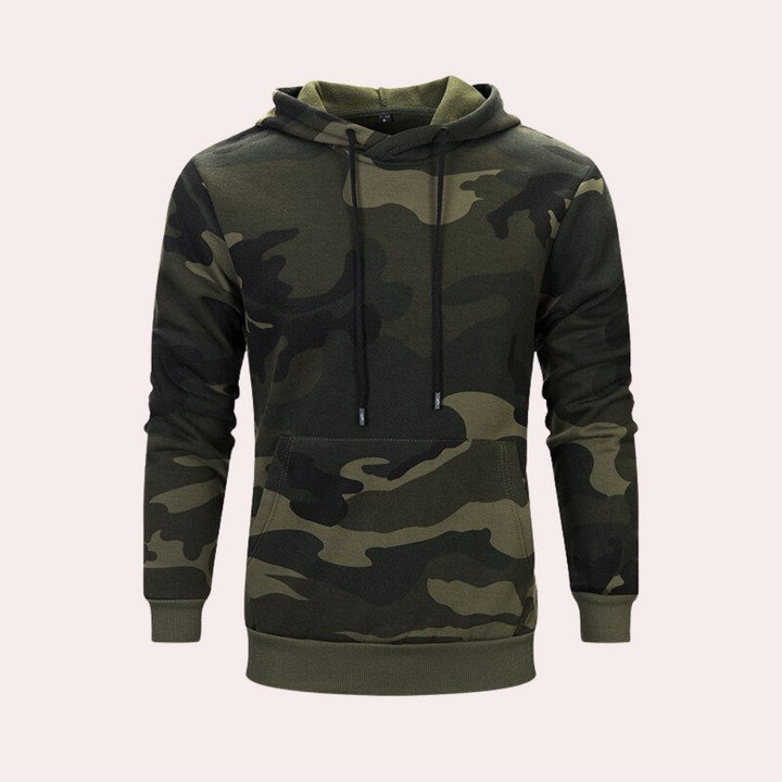 Petri - Stylischer Camouflage-Kapuzenpullover für Herren