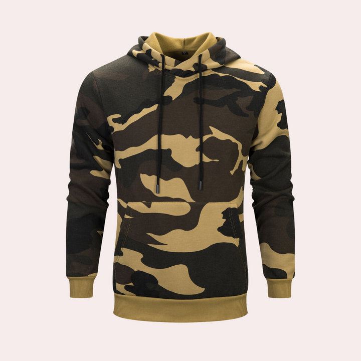 Petri - Stylischer Camouflage-Kapuzenpullover für Herren