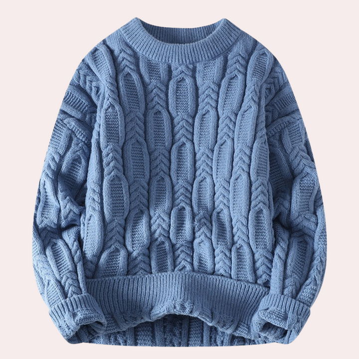 Tiberiu - Gemütlicher Strickpullover für Herren