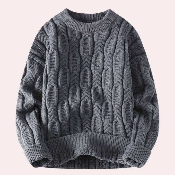 Tiberiu - Gemütlicher Strickpullover für Herren