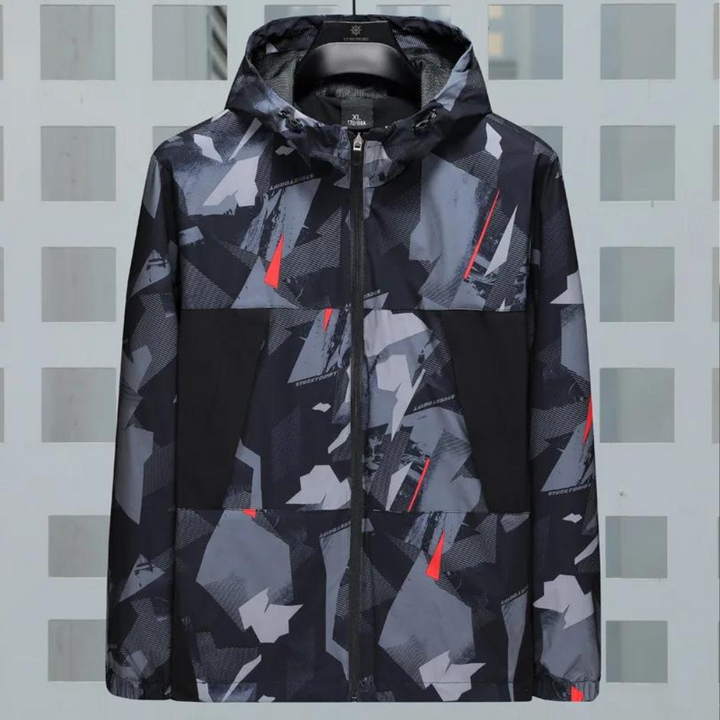 Konstantin - Stylische Herren-Camouflage-Kapuzenjacke