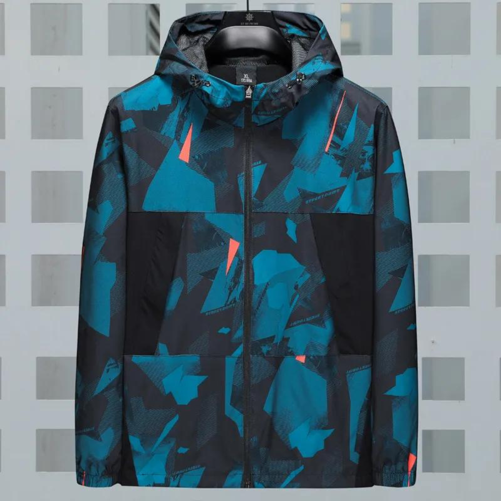 Konstantin - Stylische Herren-Camouflage-Kapuzenjacke