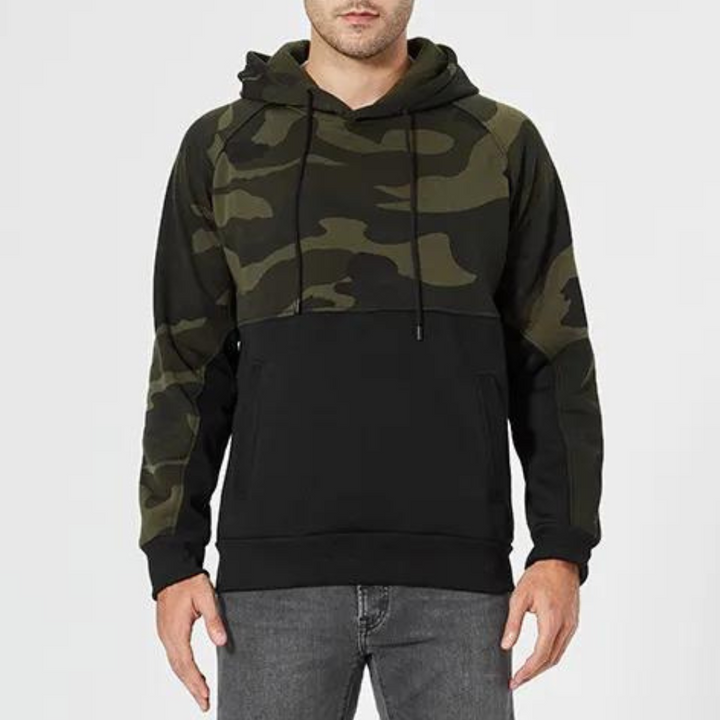 Costas - Verstellbarer Camouflage-Hoodie für Herren