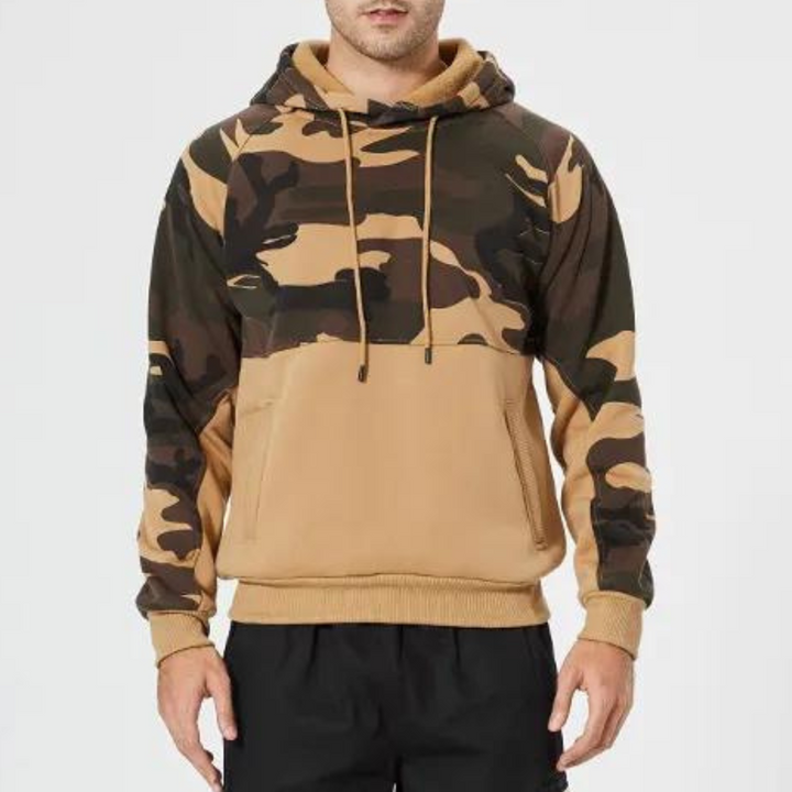 Costas - Verstellbarer Camouflage-Hoodie für Herren