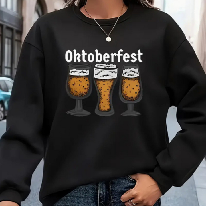 Agapi - Gemütliches Oktoberfest-Sweatshirt für Damen