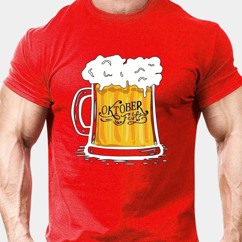 Jasper - Trendiges Oktoberfest-T-Shirt für Männer