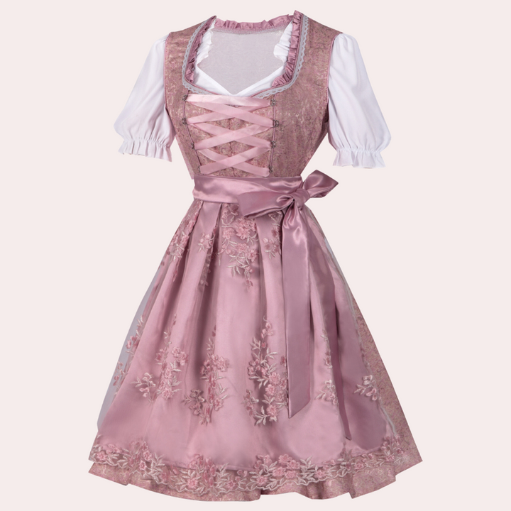 Miren - Oktoberfestkleid mit Blumenmuster für Damen