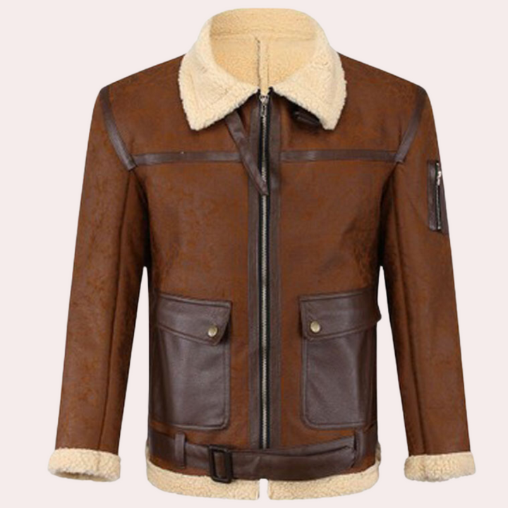 Erno - Bikerjacke im Vintage-Stil für Herren