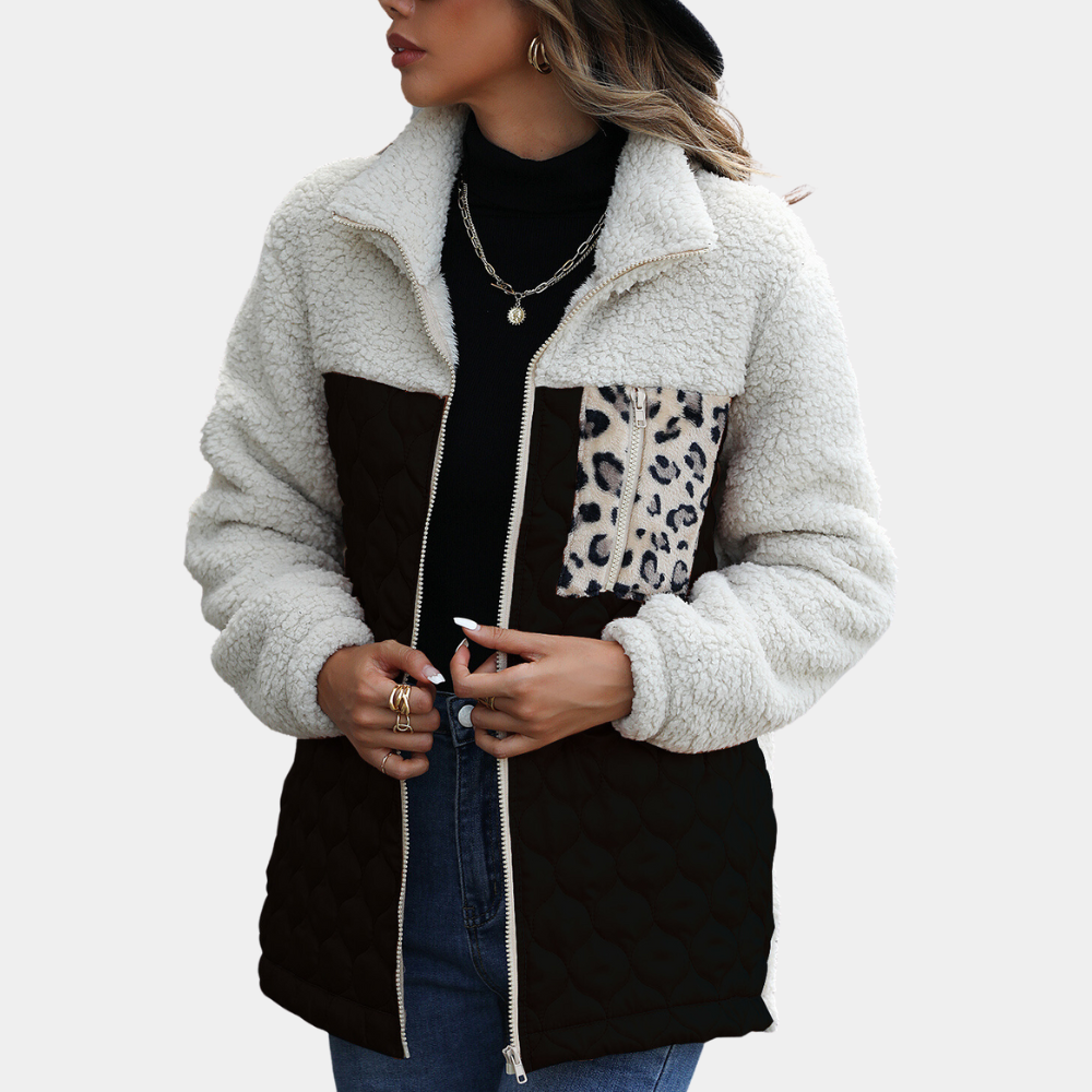 Estefania - Stehkragen-Steppjacke für Damen