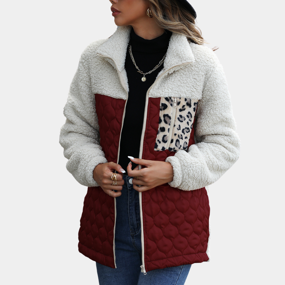 Estefania - Stehkragen-Steppjacke für Damen