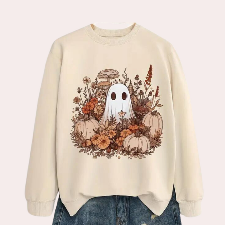 Juli – Modischer Pullover für Damen mit Halloween-Flair