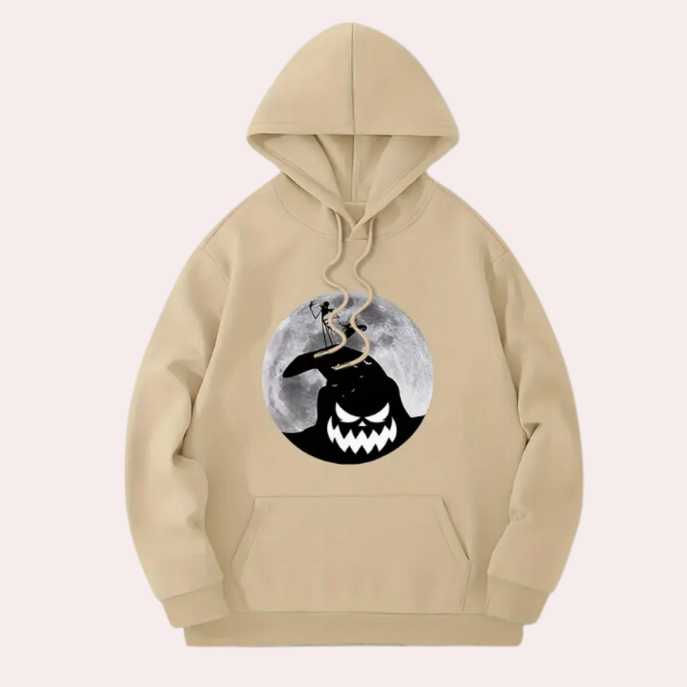 Mano - Halloween-Kapuzenpullover für Männer mit Kängurutasche