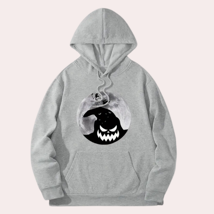 Mano - Halloween-Kapuzenpullover für Männer mit Kängurutasche