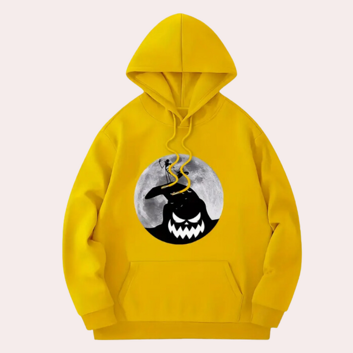 Mano - Halloween-Kapuzenpullover für Männer mit Kängurutasche