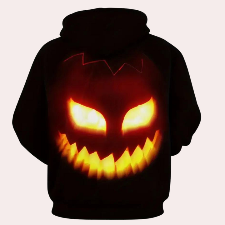 Marton - Herren-Hoodie mit Kürbisdesign für Halloween