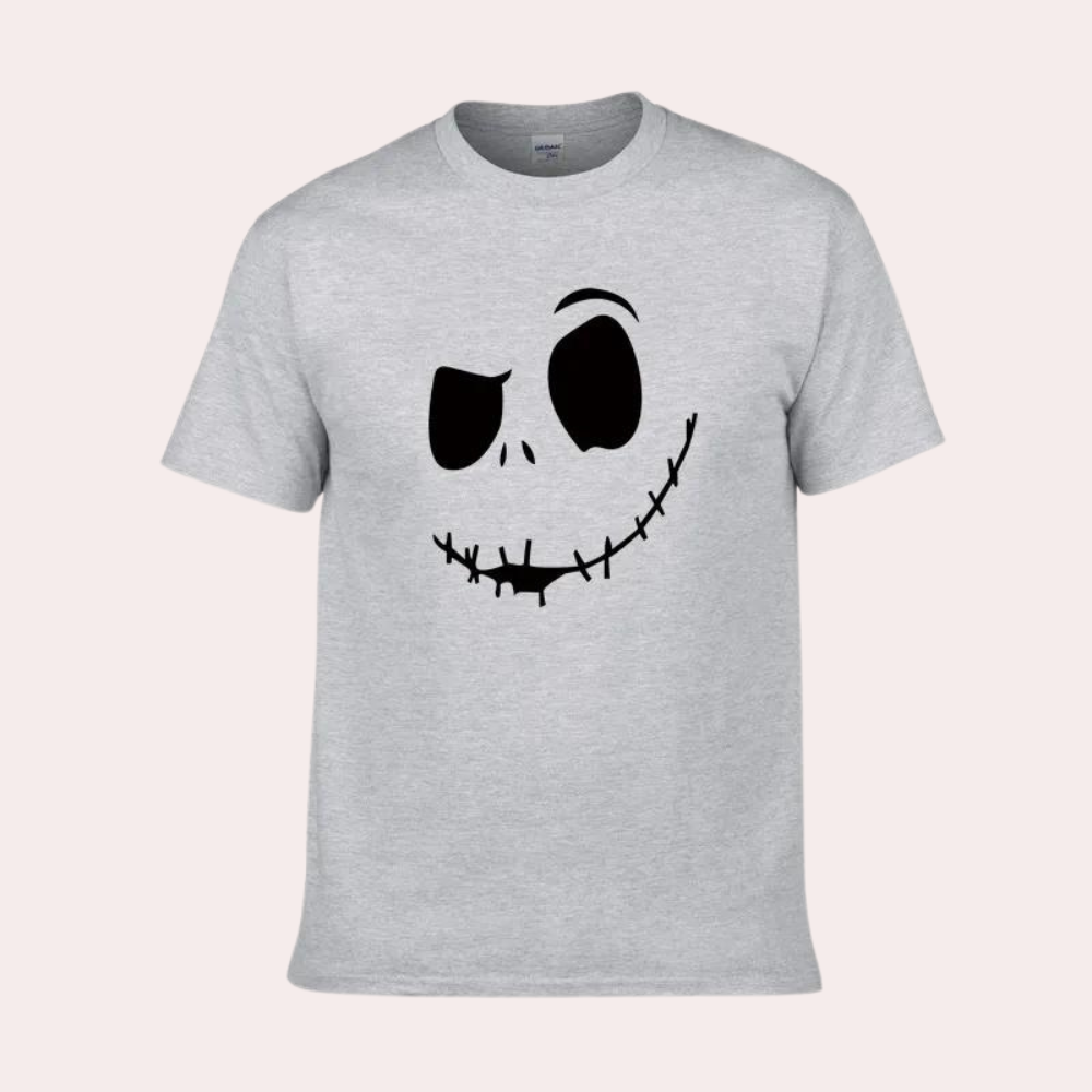 Ben - Halloween-Grinsen-T-Shirt für Herren