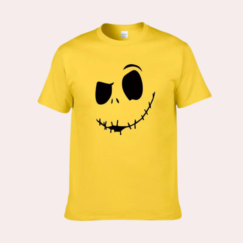 Ben - Halloween-Grinsen-T-Shirt für Herren