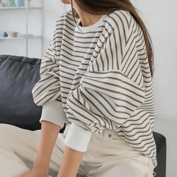 CHERYL - Gestreifter Pullover für Frauen