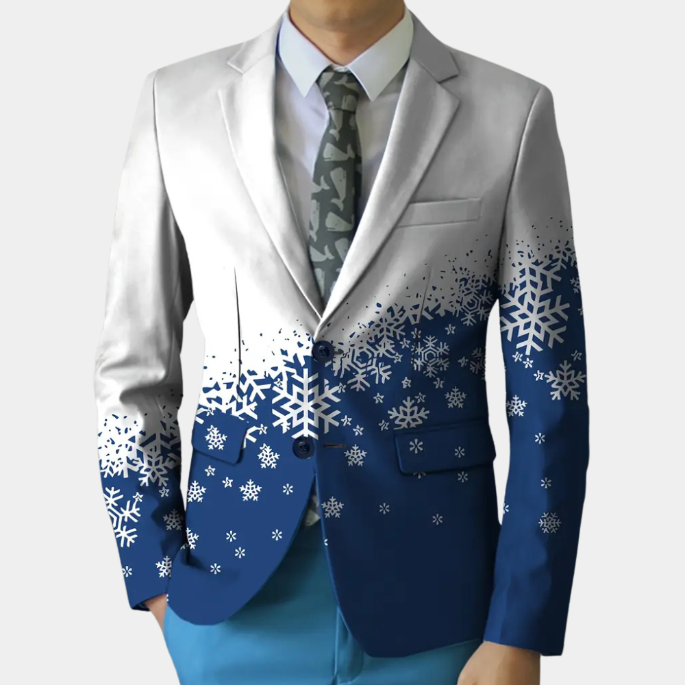 BENITO - Stilvoller Weihnachtsblazer für Herren