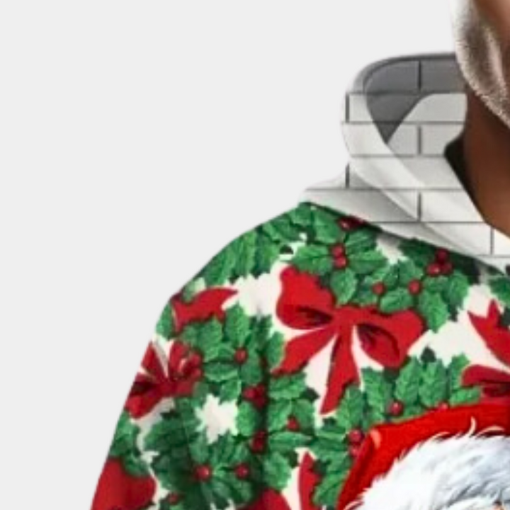 BASTIAN - Trendiger Weihnachts-Kapuzenpullover für Herren