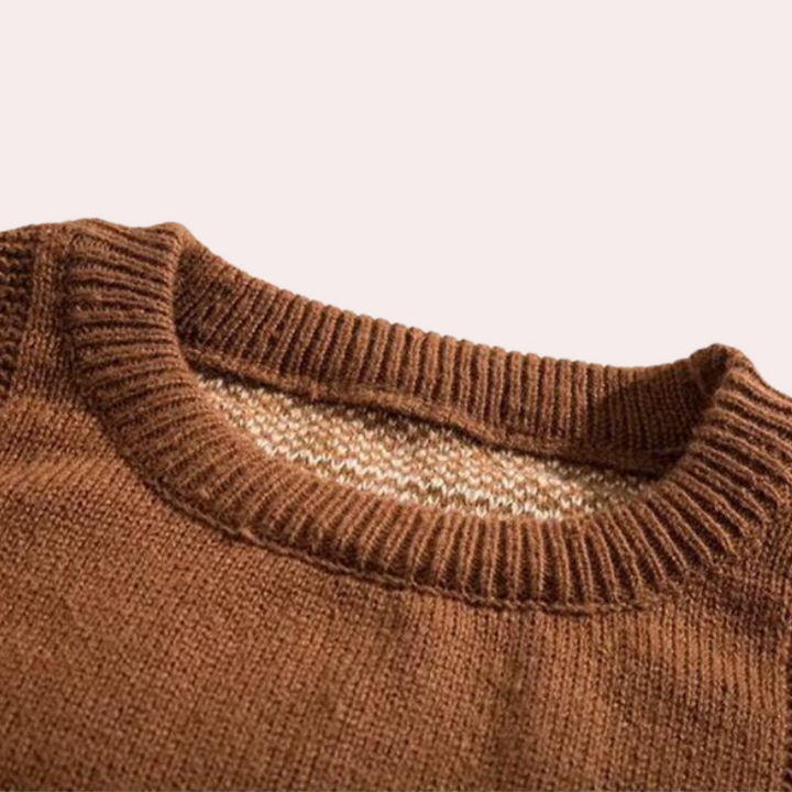 KANUHA - Eleganter Herrenpullover aus Strick