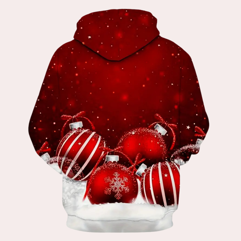 LAIS - Weihnachten Sweatshirt mit Kapuze für Männer