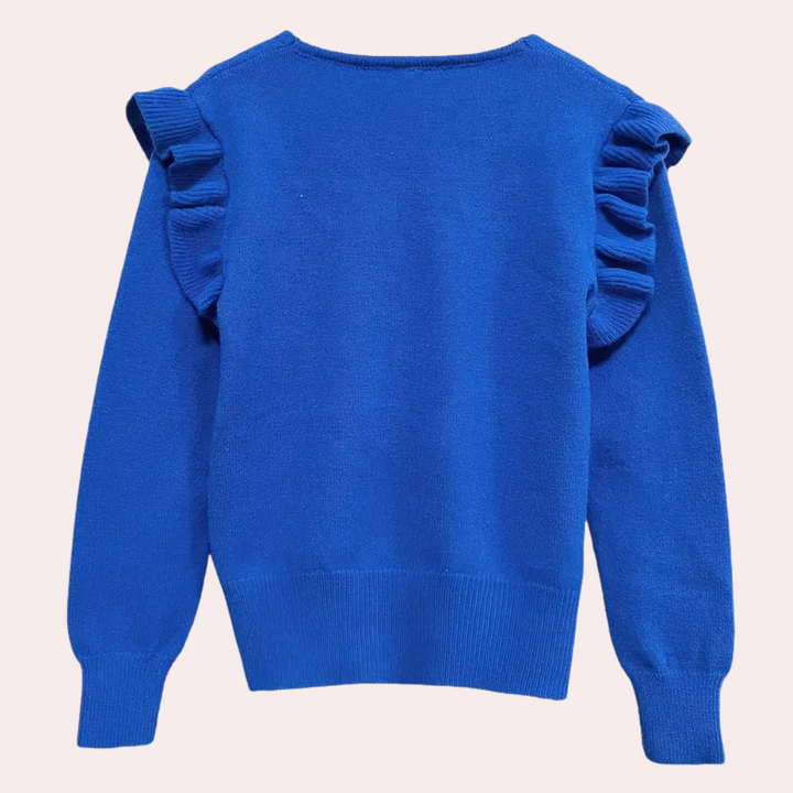 GUILIETTA - Eleganter Rüschensweater für Damen