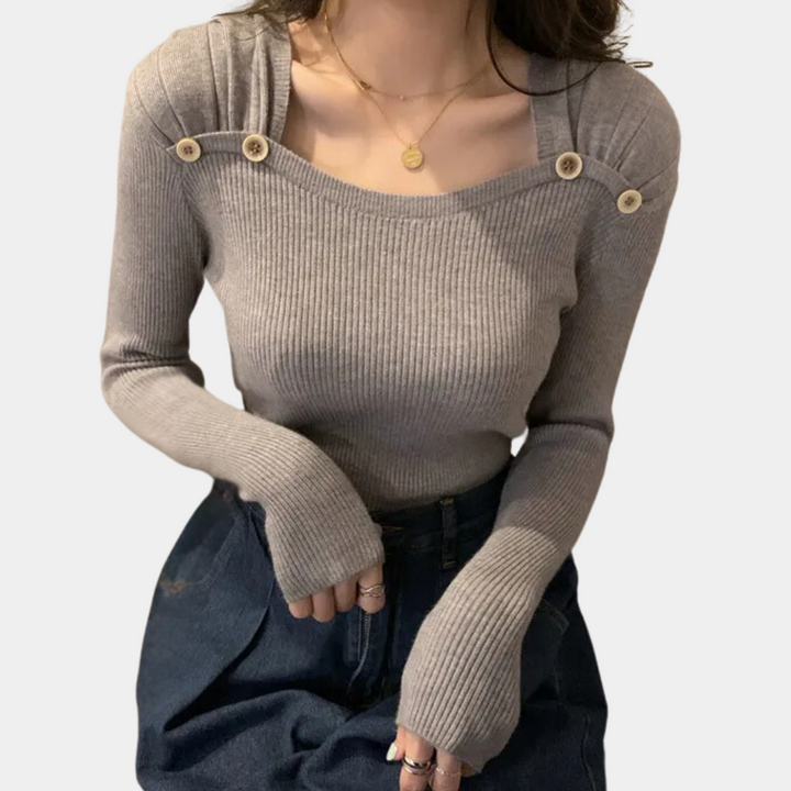 MARGEAUX - Modischer Strickpullover für Damen