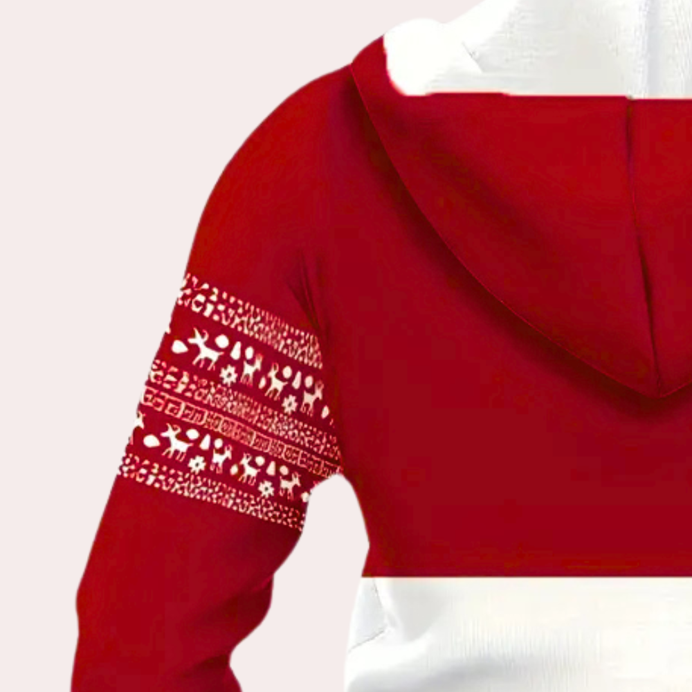 TOBIE - Stylischer Weihnachts-Hoodie für Herren